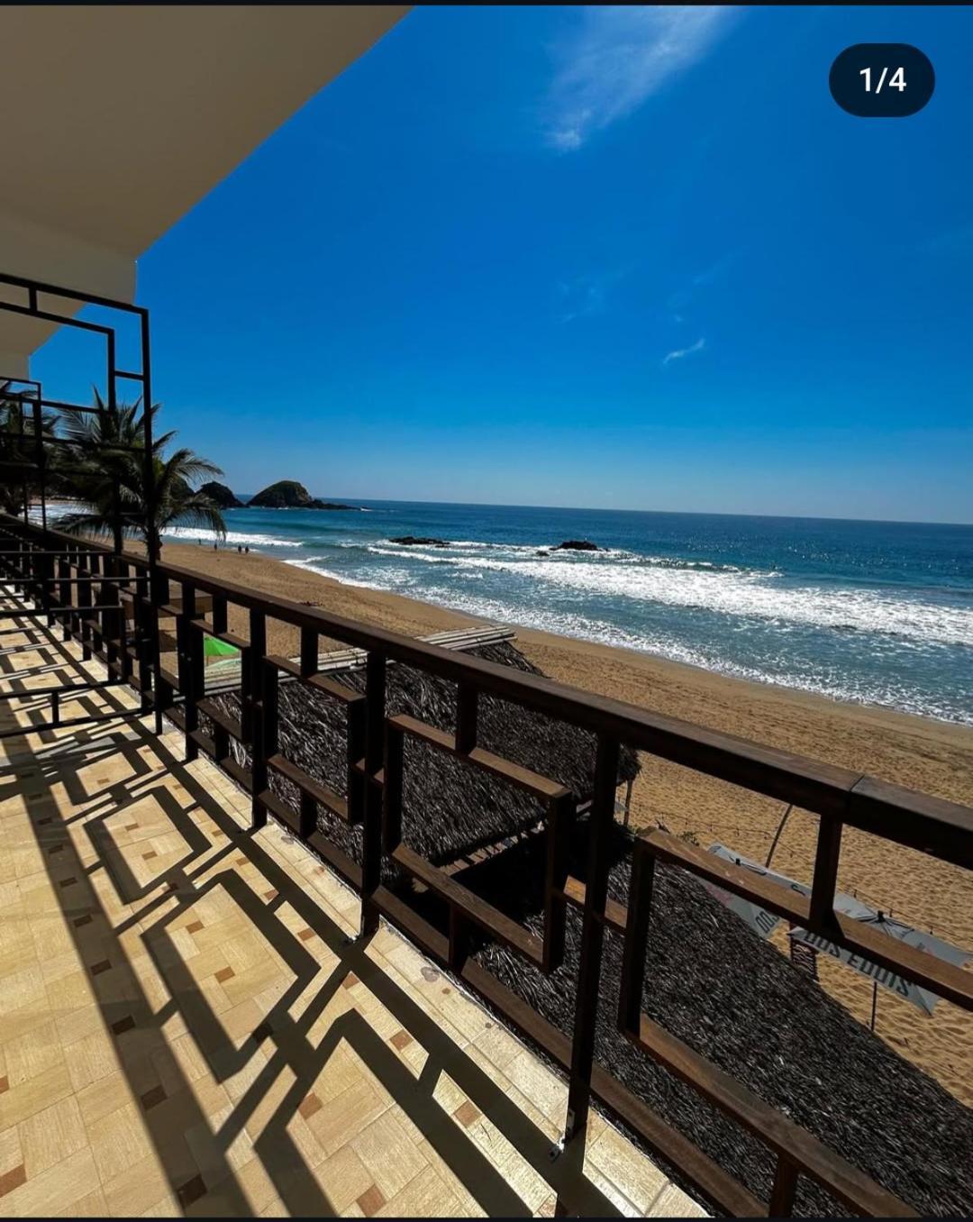 Hotel Neptuno Zipolite Esterno foto